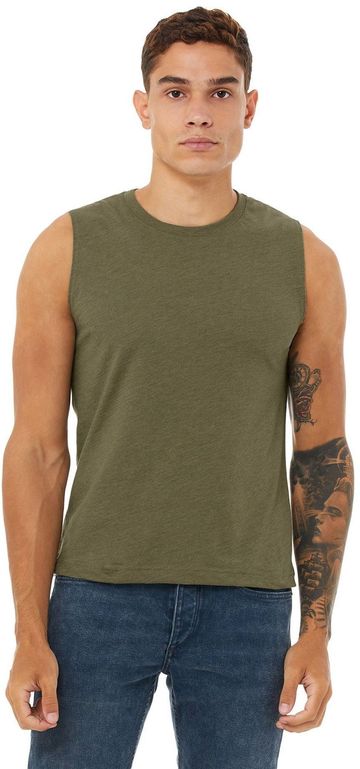 Bella + Canvas Unisex 4.2-ounce 100% Cotton Jersey Muscle Tank Top
